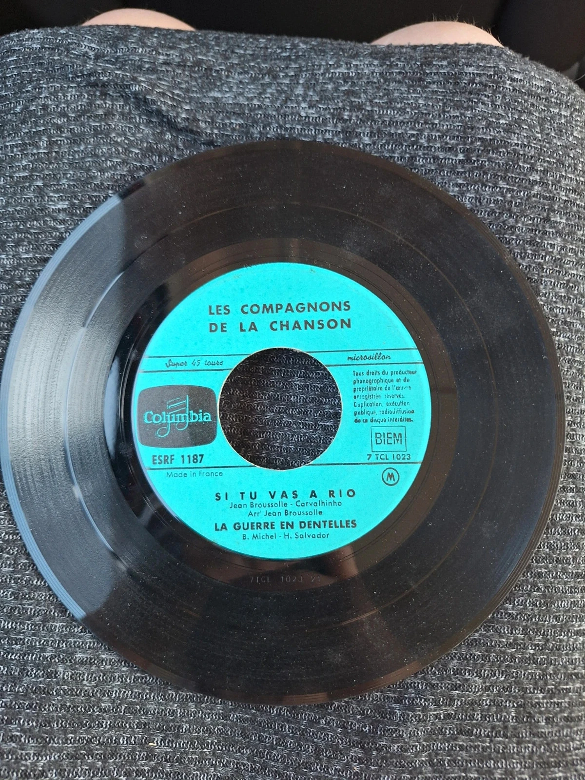 Vinilo Les Compagnons de la chanson Si tu vas a Rio – photo 3